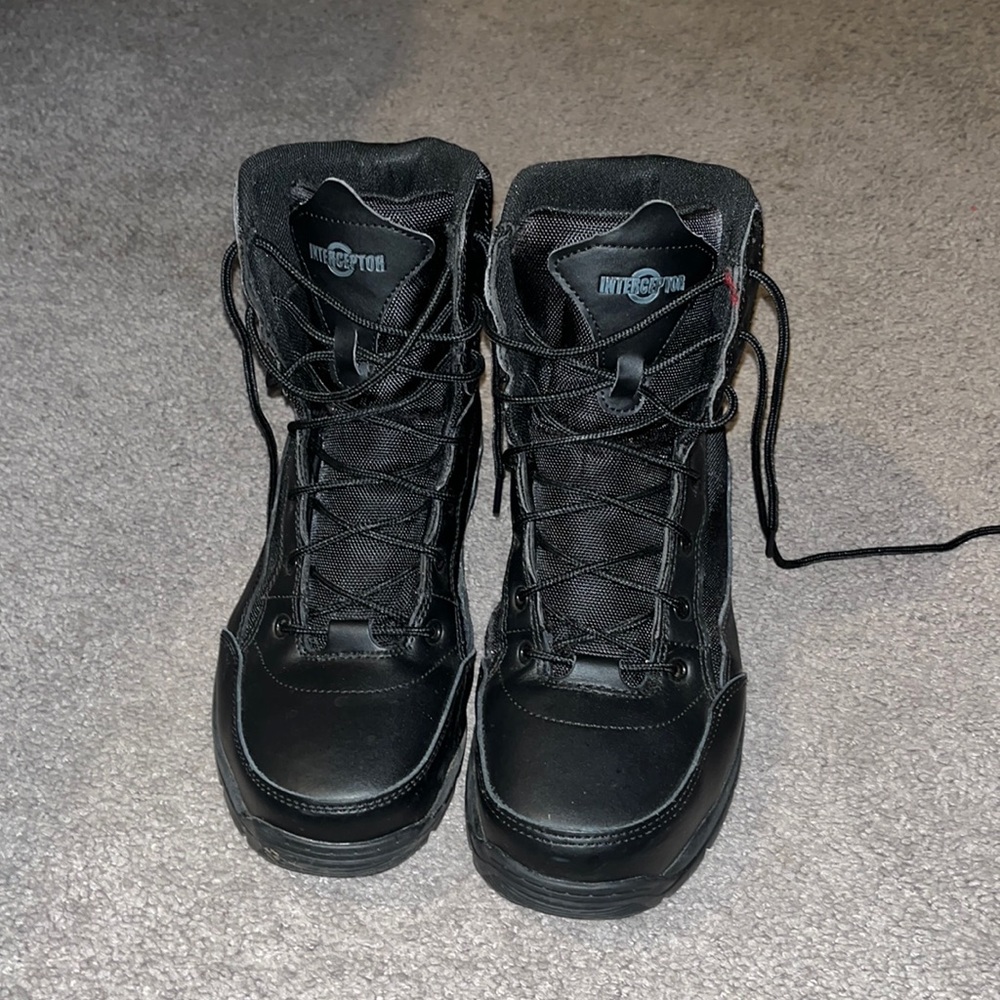 Interceptor Tactical Work Boot Size 9 - image 1